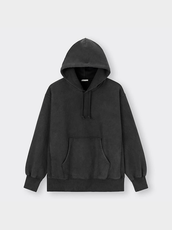 ヘビーウェイトウォッシュドスウェットパーカ(長袖)