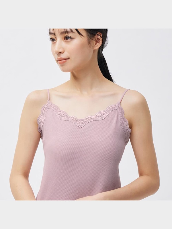 スタイルドライリブレースキャミソール