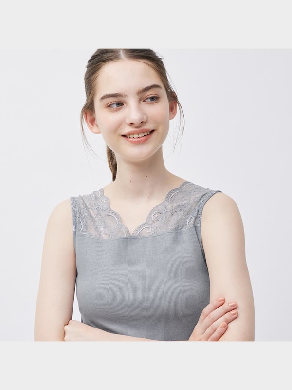 スタイルドライリブレース2WAYネックタンクトップ