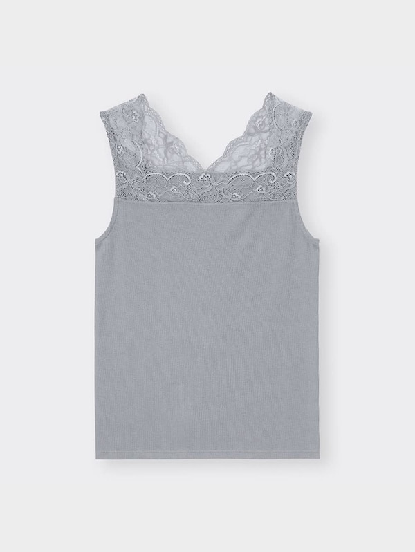 スタイルドライリブレース2WAYネックタンクトップ