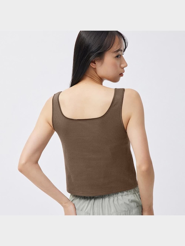 スタイルドライリブクロップドタンクトップ+X