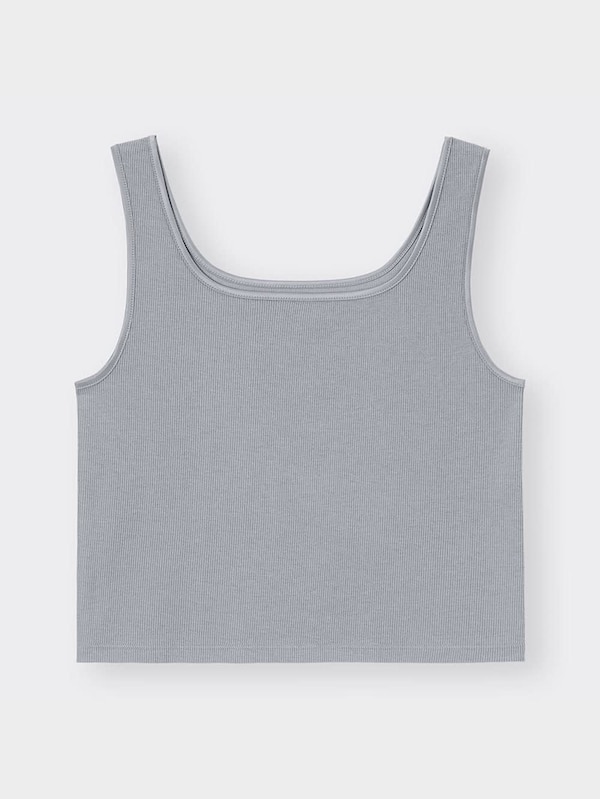 スタイルドライリブクロップドタンクトップ+X