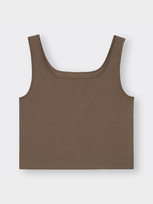 スタイルドライリブクロップドタンクトップ+X