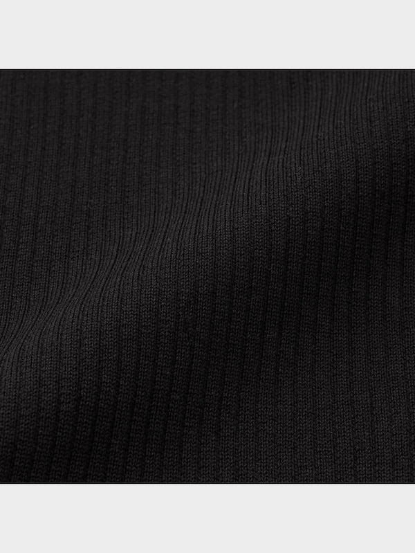 リブニットミニワンピース(長袖)Q+EC(米国仕様)