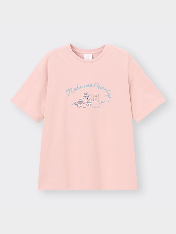 グラフィックT(5分袖) Opanchu Usagi 2