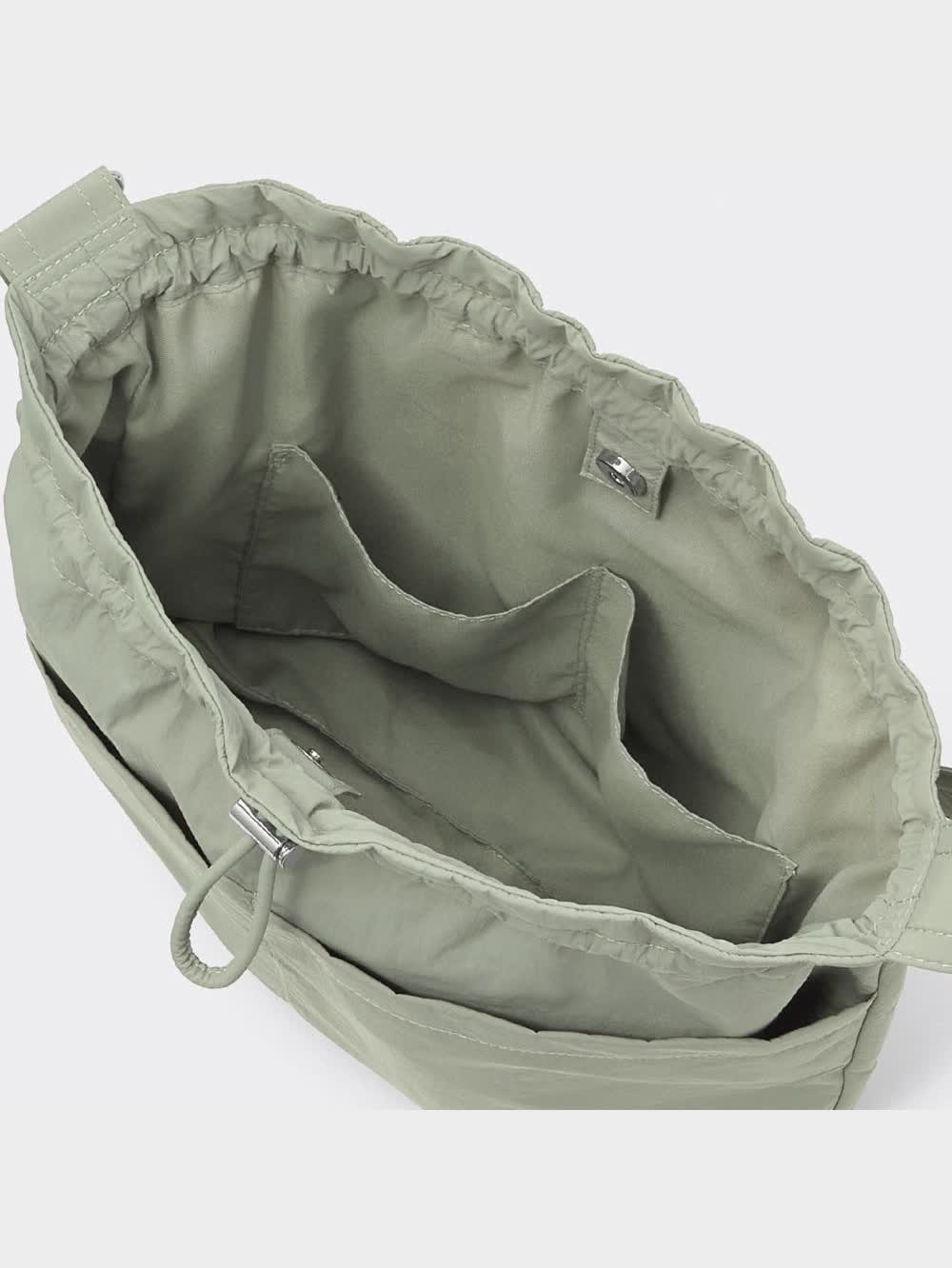 URBAN OUTFITTER☆カーゴナイロン ショルダーバッグ 公式】1421-01 ライトナイロン リップストップ ショルダーバッグ