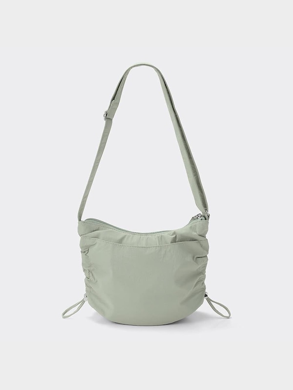 ナイロンサイドドローストリングバッグ