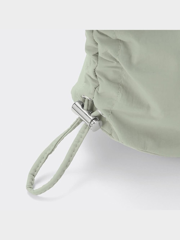 ナイロンサイドドローストリングバッグ