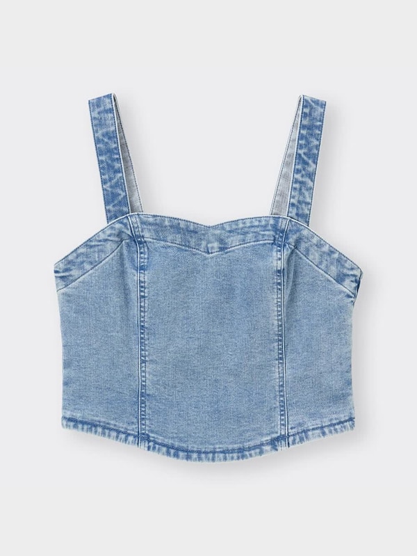 デニムビスチェ