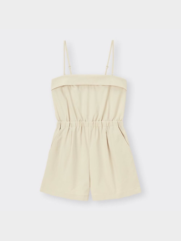 2ピースショートジャンプスーツ(ノースリーブ)+E