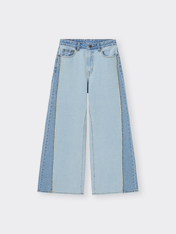 ワイドジーンズ(ツートーン)+E