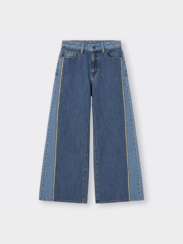 ワイドジーンズ(ツートーン)+E