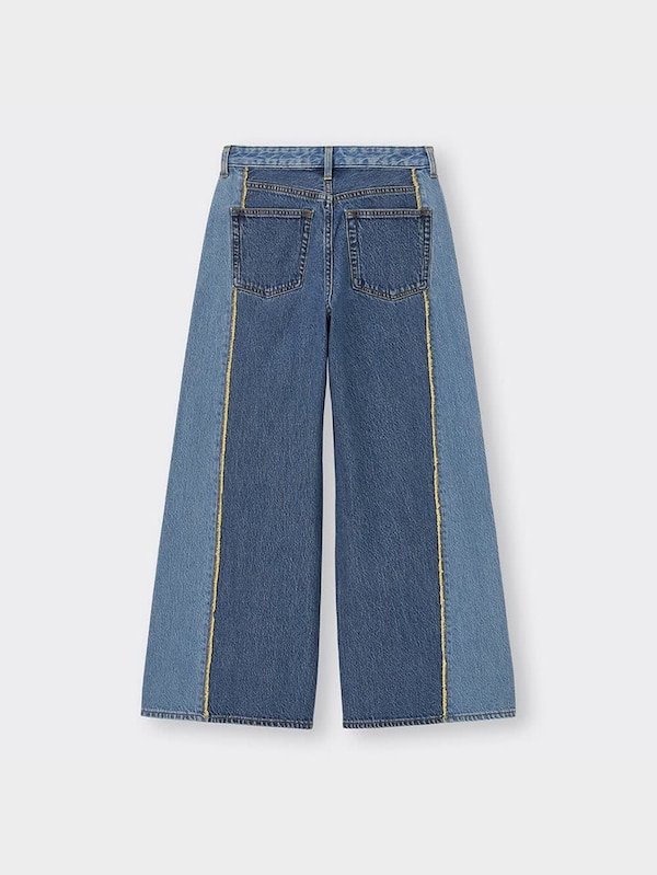 ワイドジーンズ(ツートーン)+E