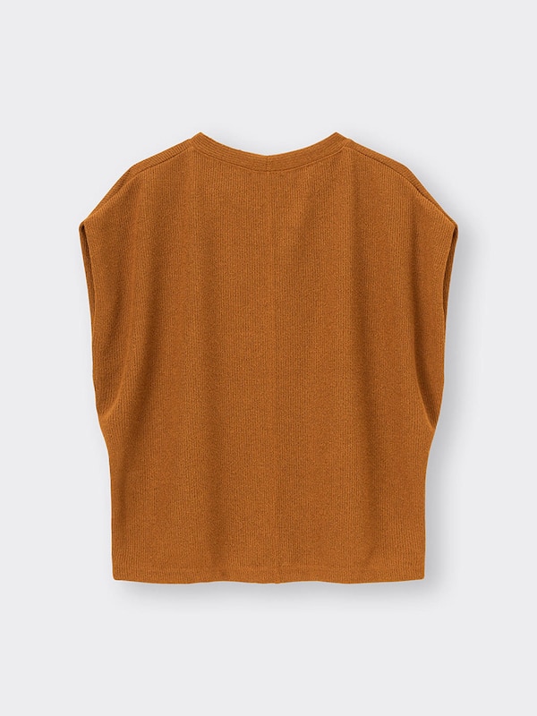 ループヤーンウエストタックT(ノースリーブ)