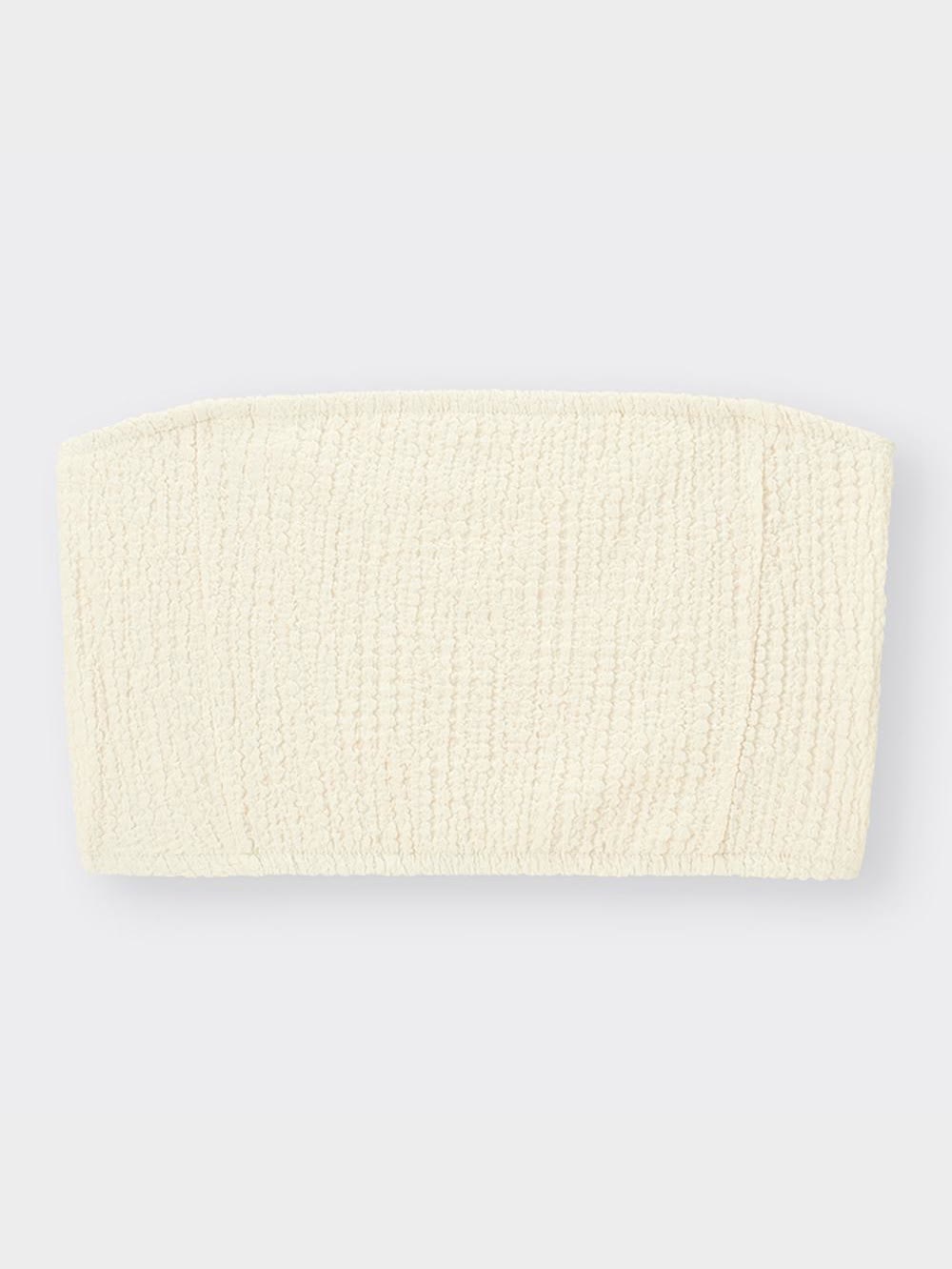 GU公式 | シャーリングビスチェ+E