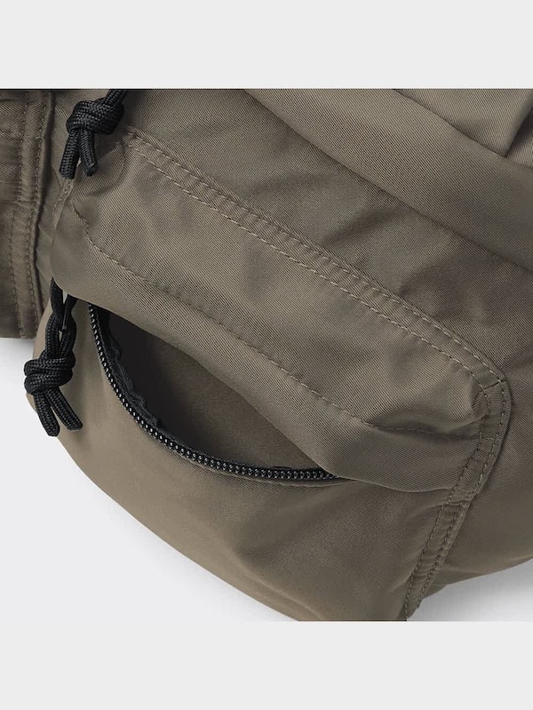 ナイロンツイルウエストバッグ+E