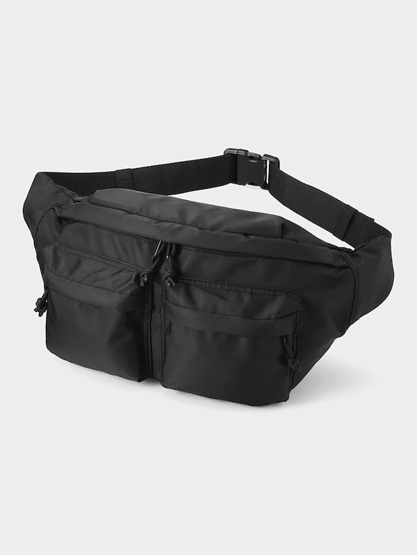 ナイロンツイルウエストバッグ+E