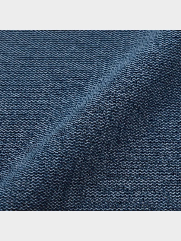 ガーメントダイニットプルオーバー(長袖)