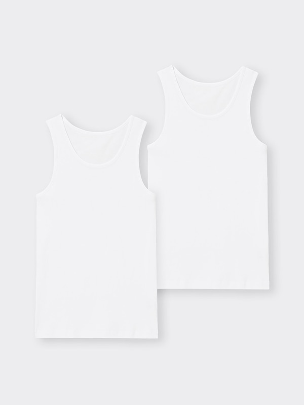 インナーリブタンクトップ2P