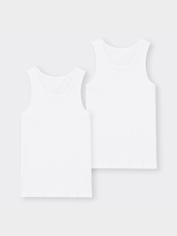 インナーリブタンクトップ2P