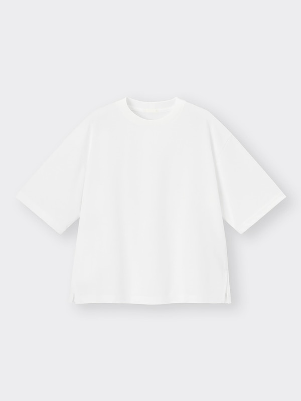 ドライワイドT(5分袖)Q+X