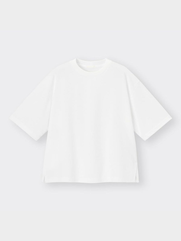 ドライワイドT(5分袖)Q+X