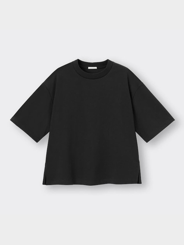 ドライワイドT(5分袖)Q+X