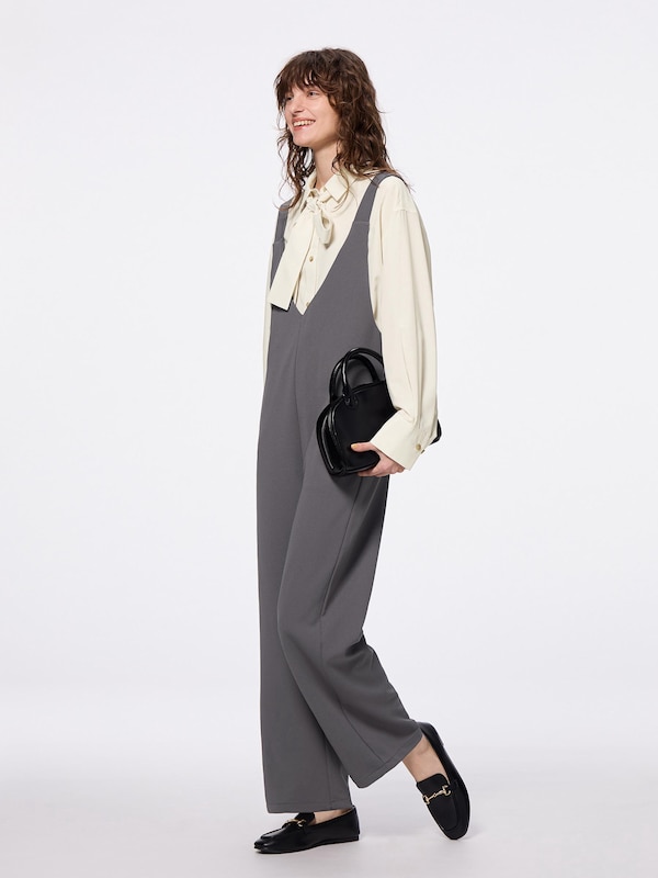 カットソーサロペットパンツ