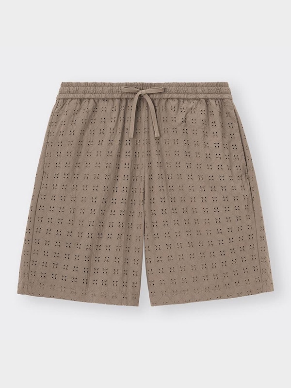 エンブロイダリーショーツNT+E