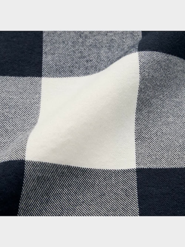 フランネルチェックシャツ(長袖)E