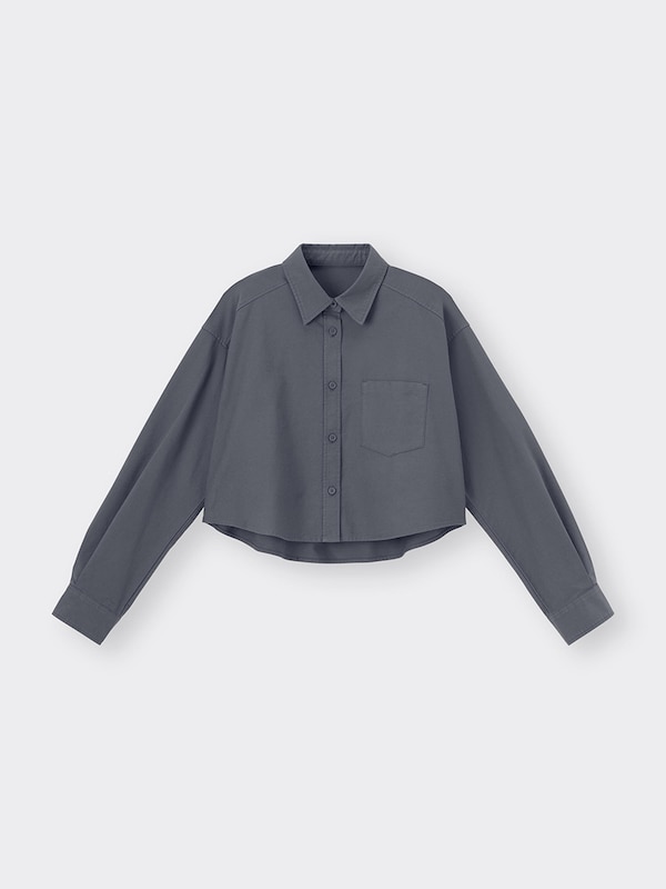 オックスフォードショートシャツ(長袖)