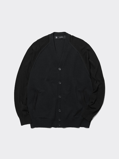 シアーコンビネーションニットカーディガン長袖 UNDERCOVER