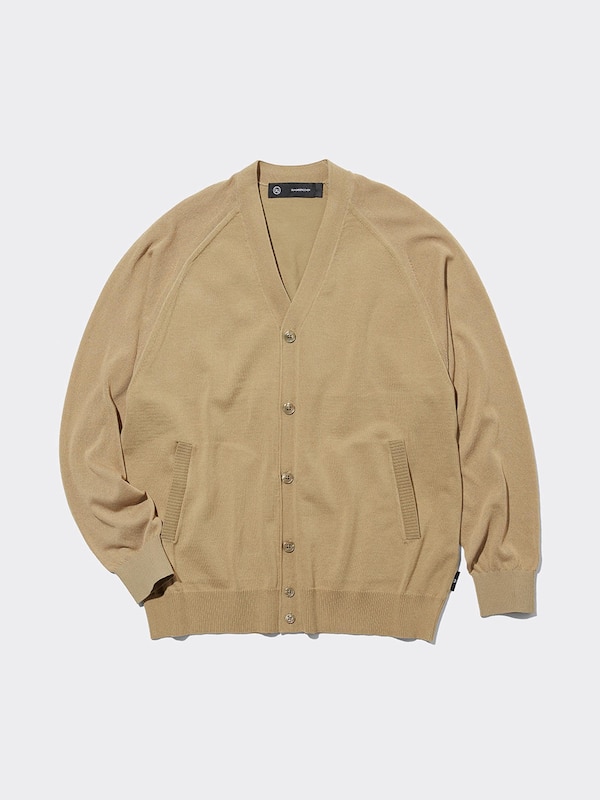 シアーコンビネーションニットカーディガン長袖 UNDERCOVER