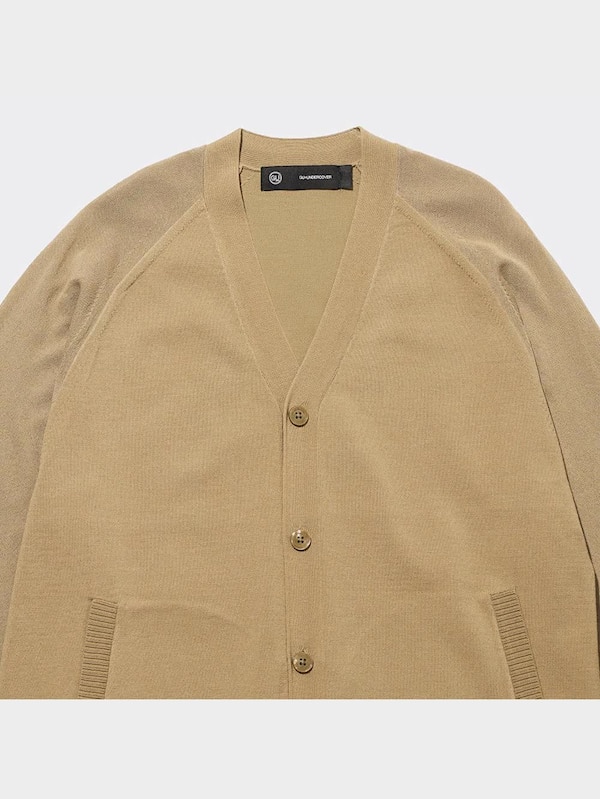 シアーコンビネーションニットカーディガン長袖 UNDERCOVER