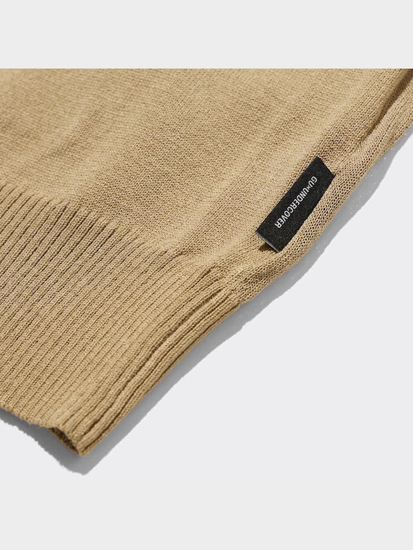 シアーコンビネーションニットカーディガ�ン長袖 UNDERCOVER