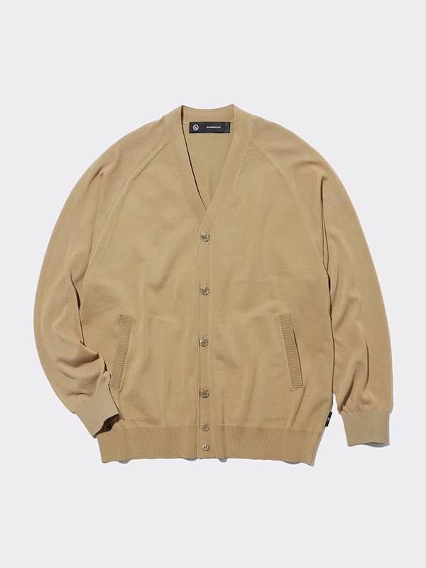 シアーコンビネーションニットカーディガン長袖 UNDERCOVER