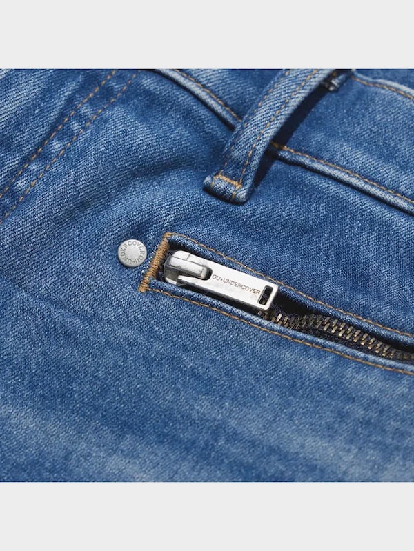 スリムダメージジーンズ UNDERCOVER