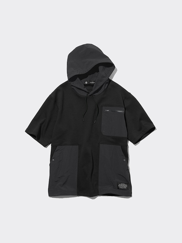 ダブルフェイスパーカ(5分袖) UNDERCOVER(セットアップ可能)