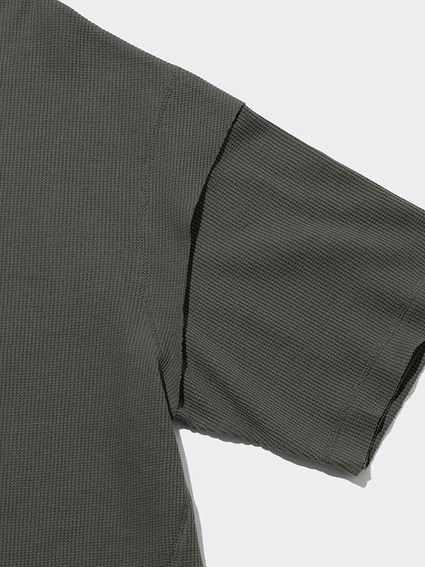 ドライワッフルT(5分袖) UNDERCOVER