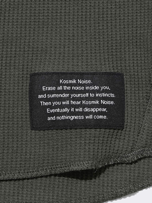 ドライワッフルT(5分袖) UNDERCOVER