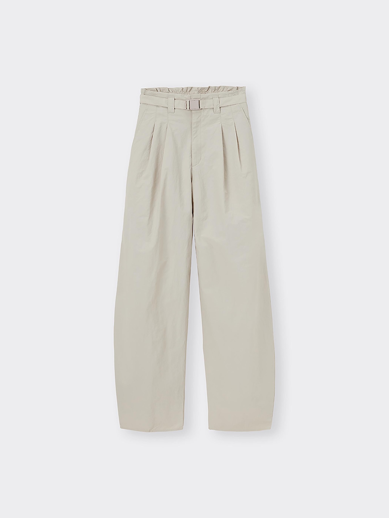 GU公式 | テックタックコクーンパンツ+EC(丈長め77.0～79.0cm)