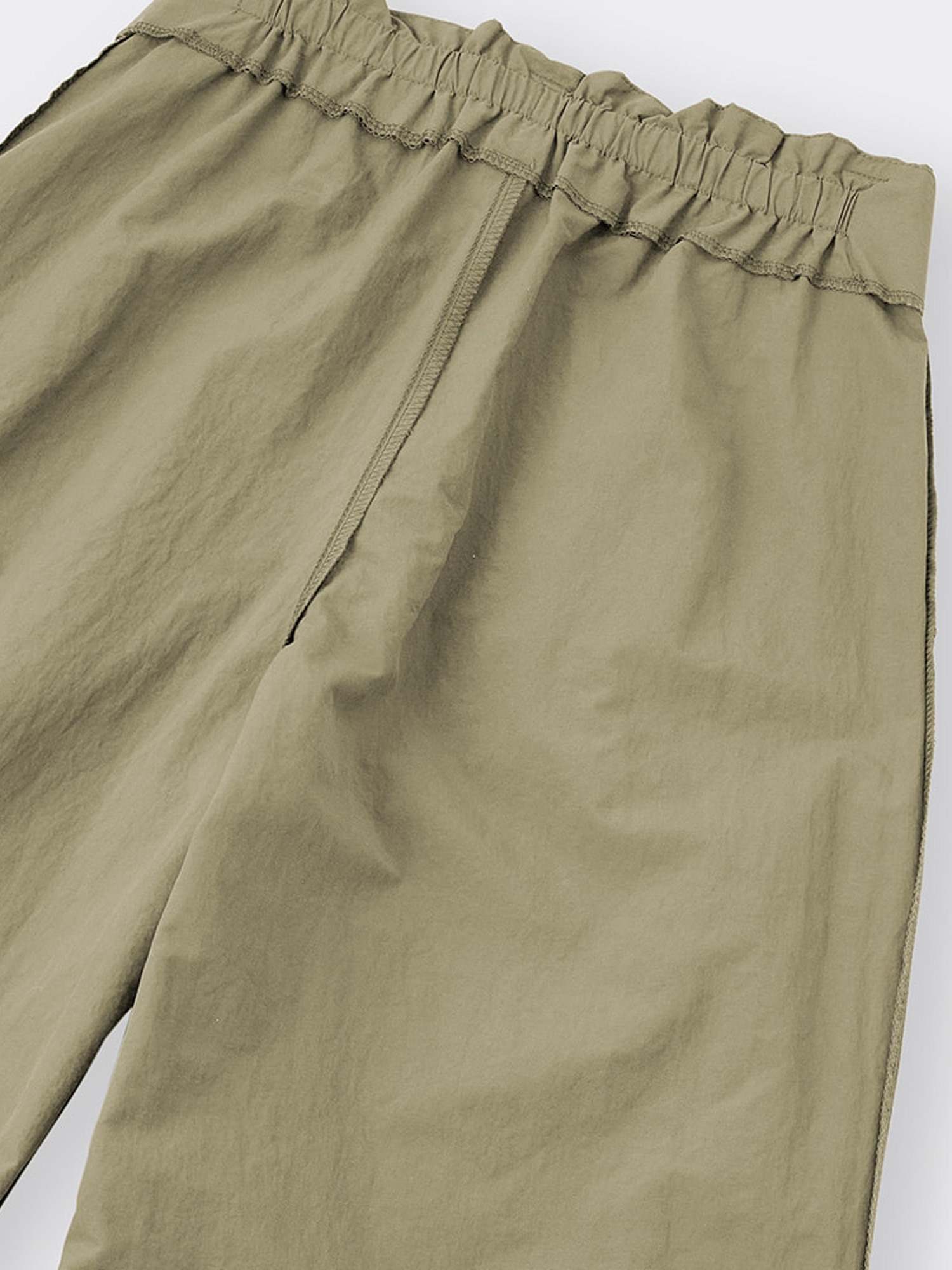 GU公式 | テックタックコクーンパンツ+EC(丈長め77.0～79.0cm)