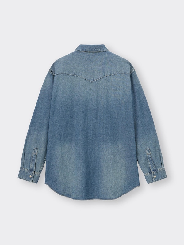 デニムウェスタンシャツNT+E