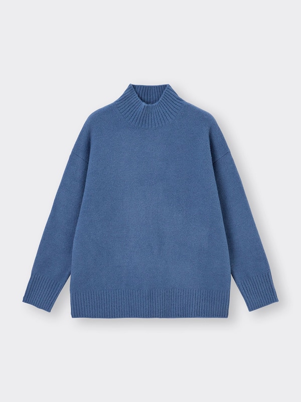 パフィータッチハイネックセーター