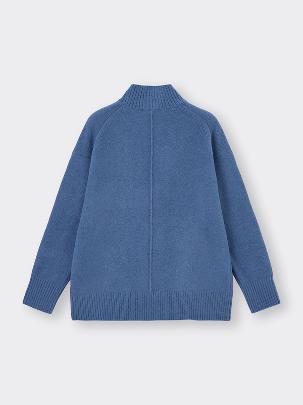 パフィータッチハイネックセーター