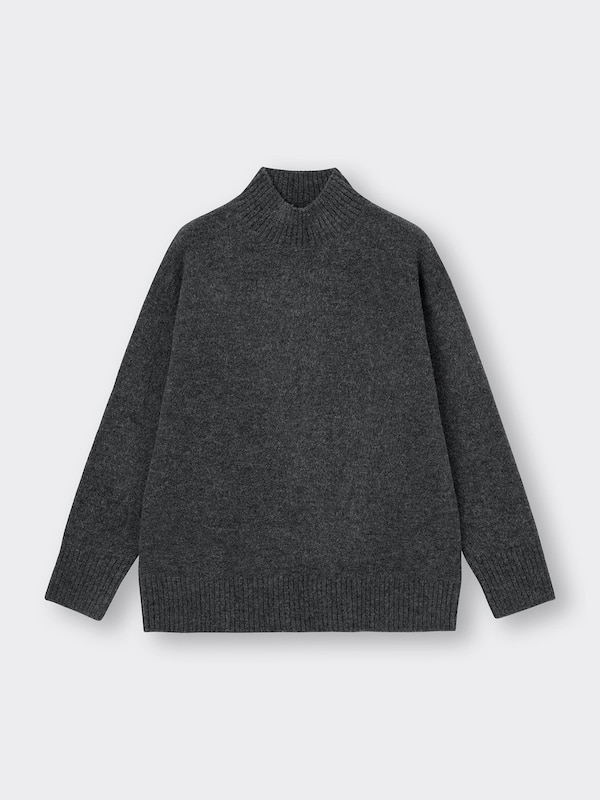 パフィータッチハイネックセーター