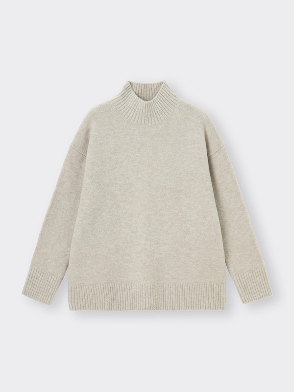 パフィータッチハイネックセーター