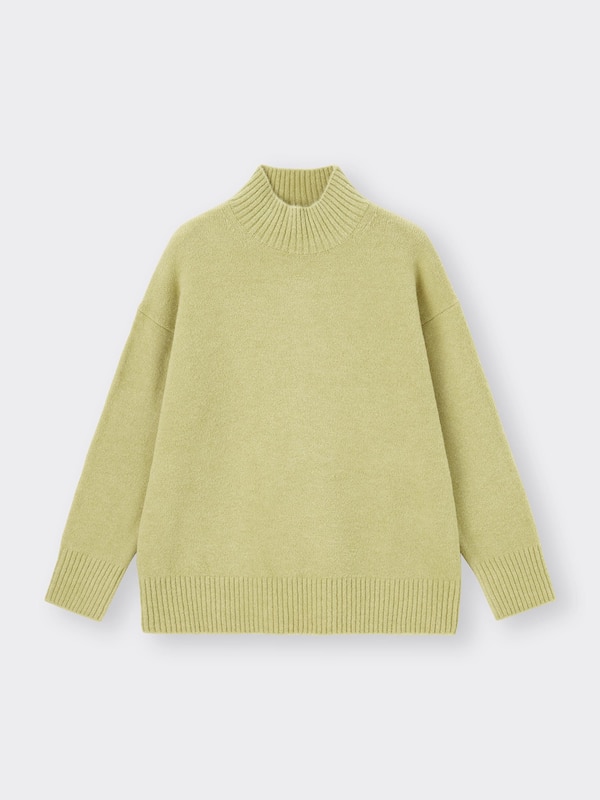 パフィータッチハイネックセーター