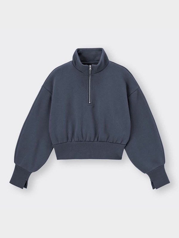 ヘビーウェイトスウェットハーフジッププルオーバー(長袖)+OS(米国仕様)