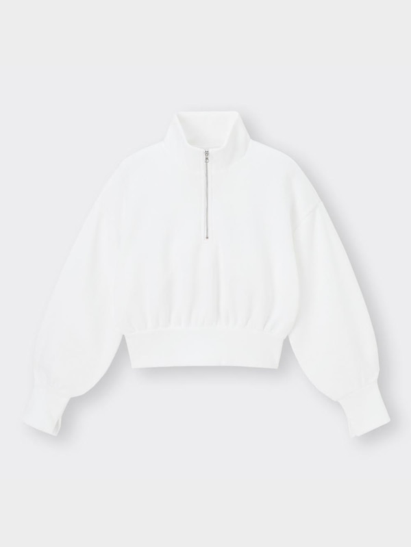 ヘビーウェイトスウェットハーフジッププルオーバー(長袖)+OS(米国仕様)